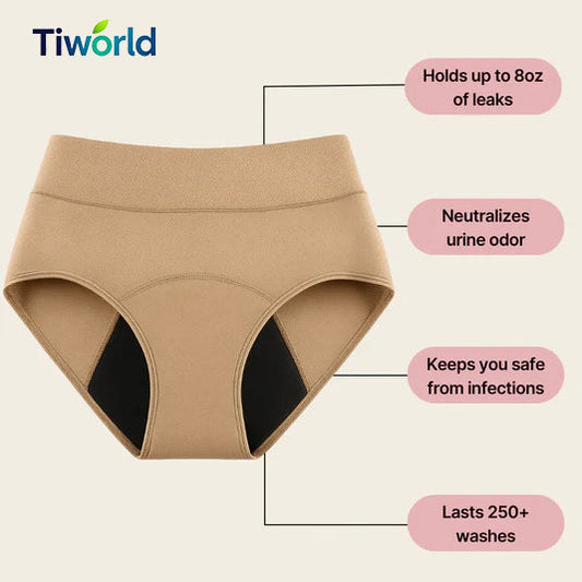 ✨Early Christmas Deal: 70% OFF |Tiworld™ 100% Leak-Proof Underwear