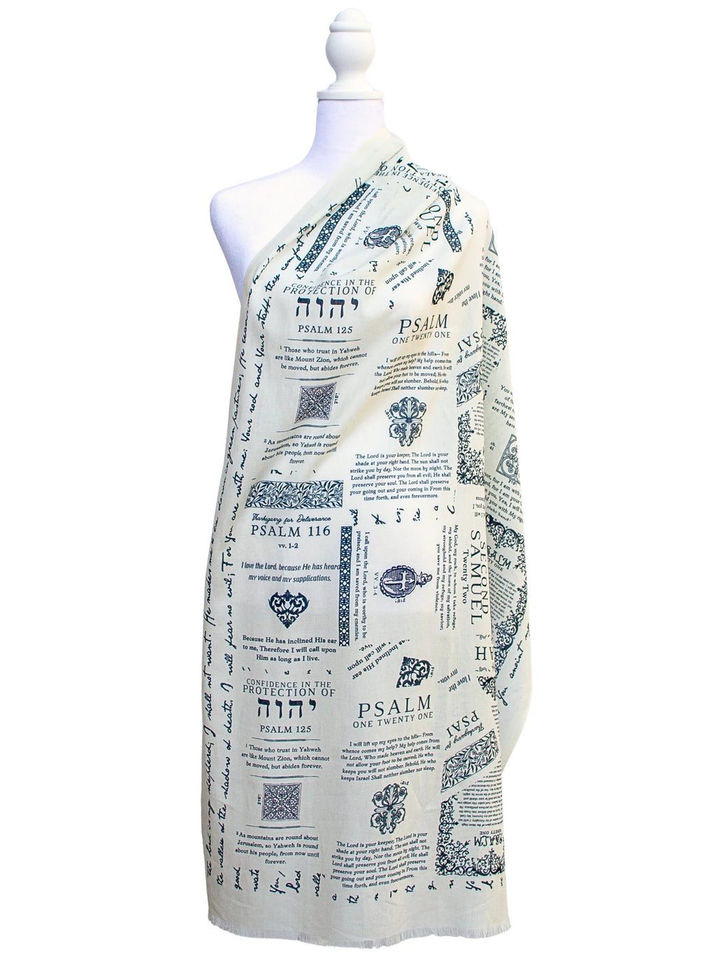 🔥Last Day 49% OFF  ✝️Handcrafted Christian Prayer Shawl: Protection Bible Verse Scarf, Yeshua Scripture Wrap🙏