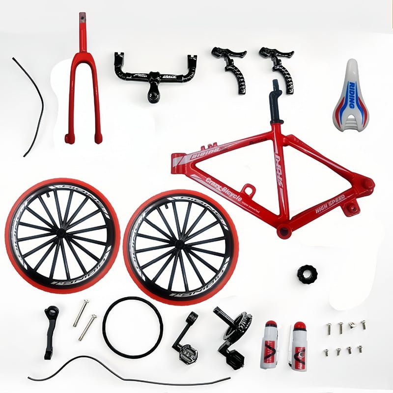 DIY Alloy Bicycle Model Kit