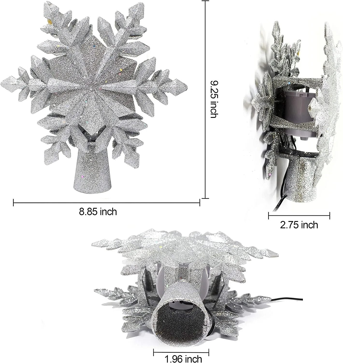 🎄3D Snowflake Christmas Tree Topper