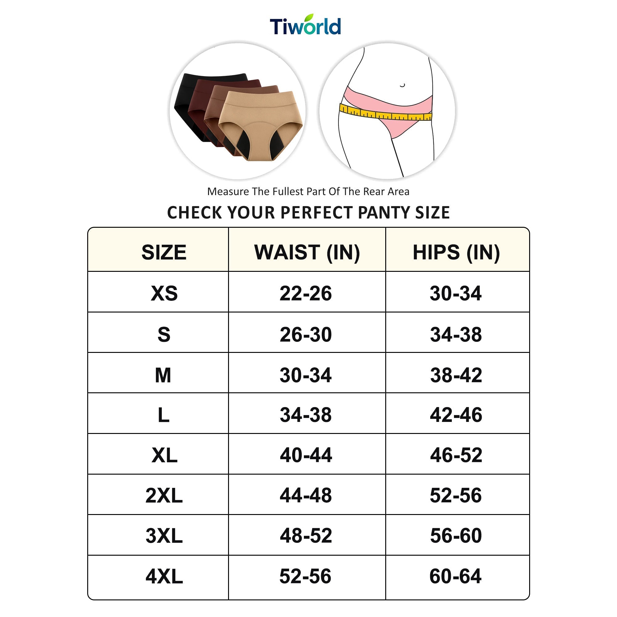 ✨Early Christmas Deal: 70% OFF |Tiworld™ 100% Leak-Proof Underwear