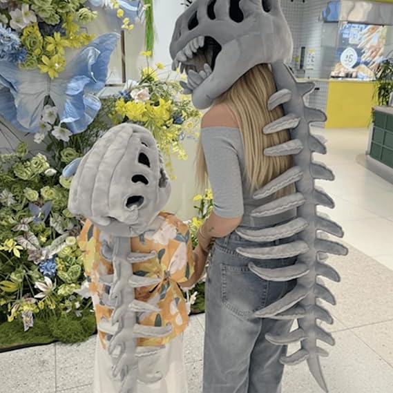 Realistic Dinosaur Skull Costume Set