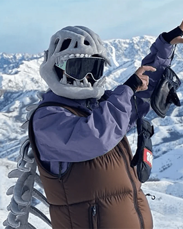 Realistic Dinosaur Skull Costume Set