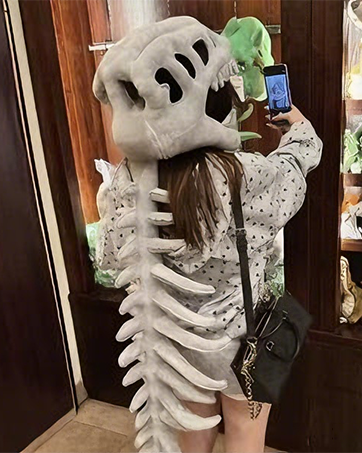 Realistic Dinosaur Skull Costume Set