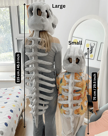 Realistic Dinosaur Skull Costume Set