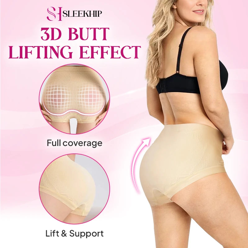 Leakproof High-Waist Tummy-Control Butt-Lifting Panties