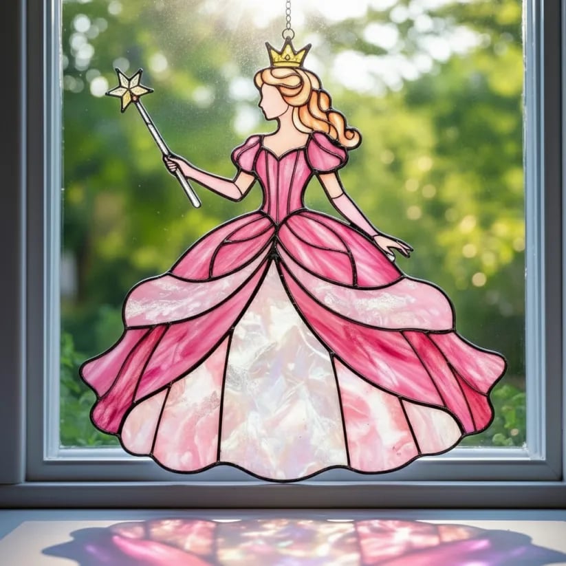 🔮Princess & Witch Colorful Suncatcher