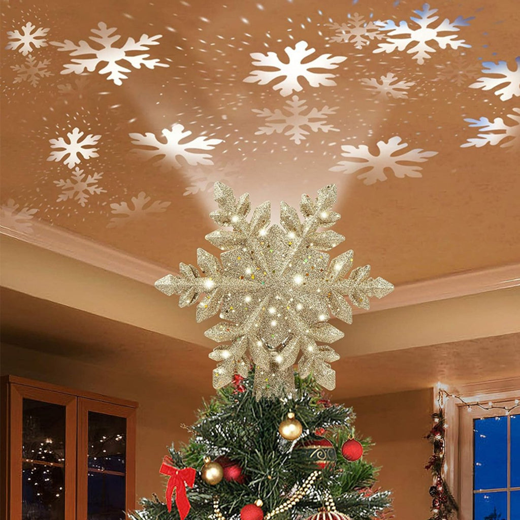 🎄3D Snowflake Christmas Tree Topper