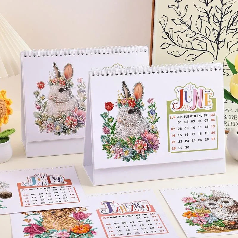💎2026 Diy Diamond Painting Desk Calendar🗓️