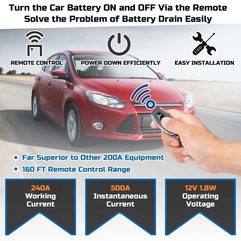 🔥LAST DAY SALE 49% OFF-🔒⚡Remote control of car devices for anti-theft safety