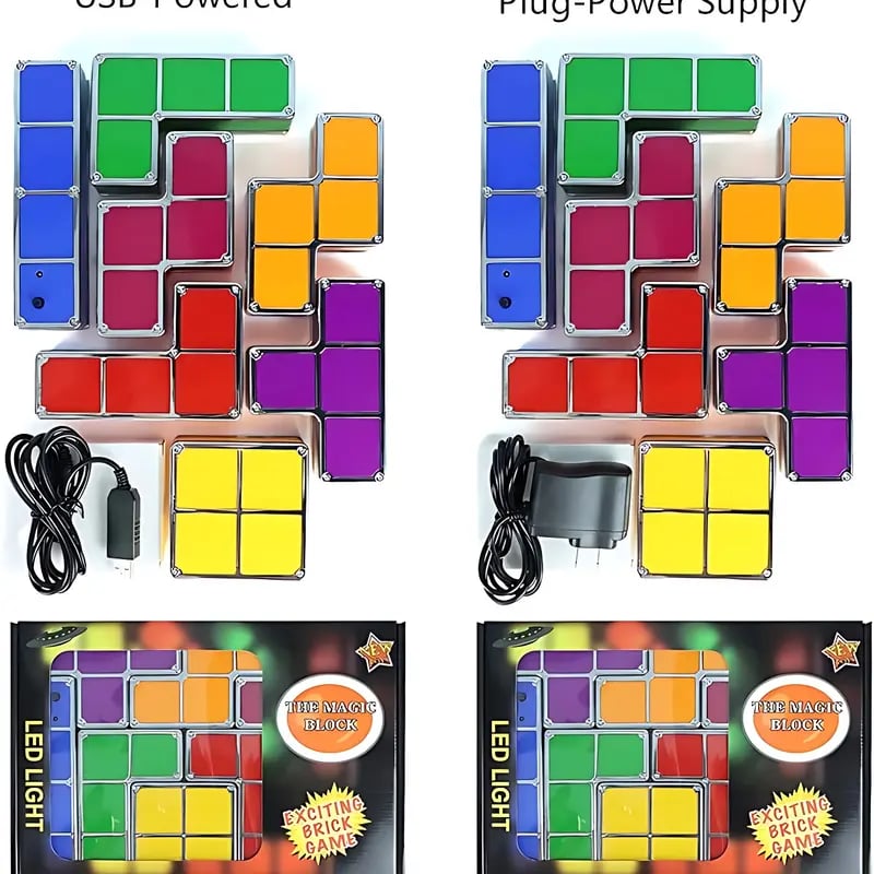 🕹️Stackable Puzzle Light
