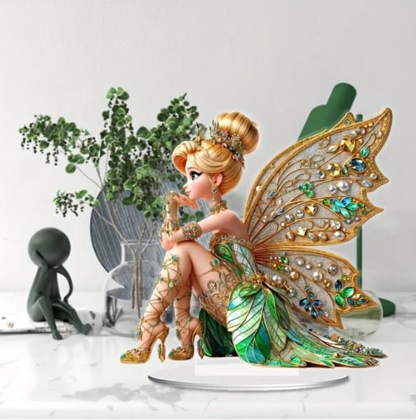 Enchanted Fairy Christmas Figurine 🧚‍♀️