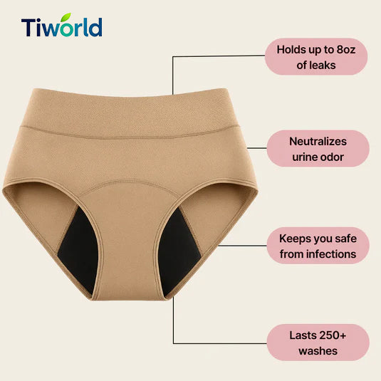 ✨Early Christmas Deal: 70% OFF |Tiworld™ 100% Leak-Proof Underwear