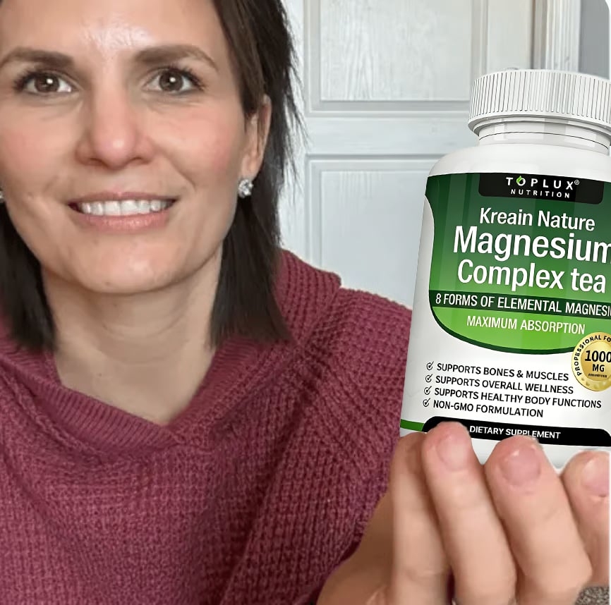 🏆Flash Sale⚡ 50K+ SOLD! Almost Gone-🔥8-in-1 Magnesium Complex 1000mg Made with 7 Elemental Magnesium