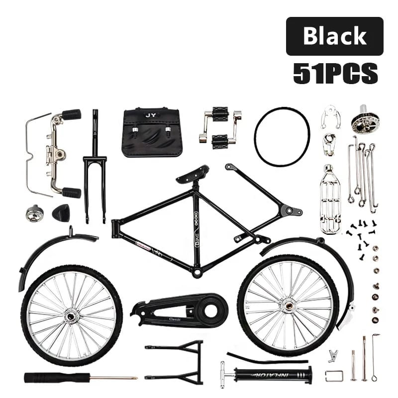 DIY Alloy Bicycle Model Kit