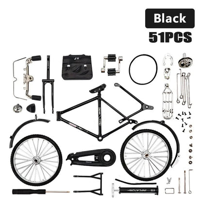 DIY Alloy Bicycle Model Kit