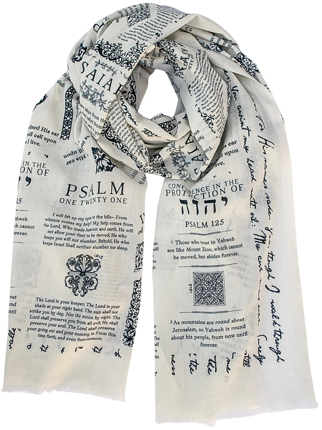 🔥Last Day 49% OFF  ✝️Handcrafted Christian Prayer Shawl: Protection Bible Verse Scarf, Yeshua Scripture Wrap🙏