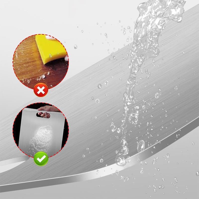 Stainless Steel Double Sided Chopping Board