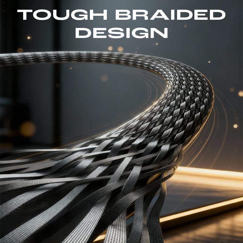 🔥LAST DAY BUY 3 GET 1 FREE⚡️240w super fast charging📱Invisible Holder Charger Cable with Stand