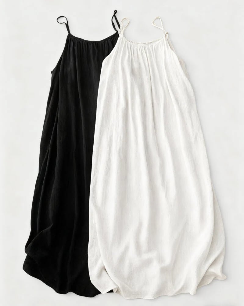 🎁Last Day Discount 49% OFF🔥Women's Solid Color Backless Cami NightDress