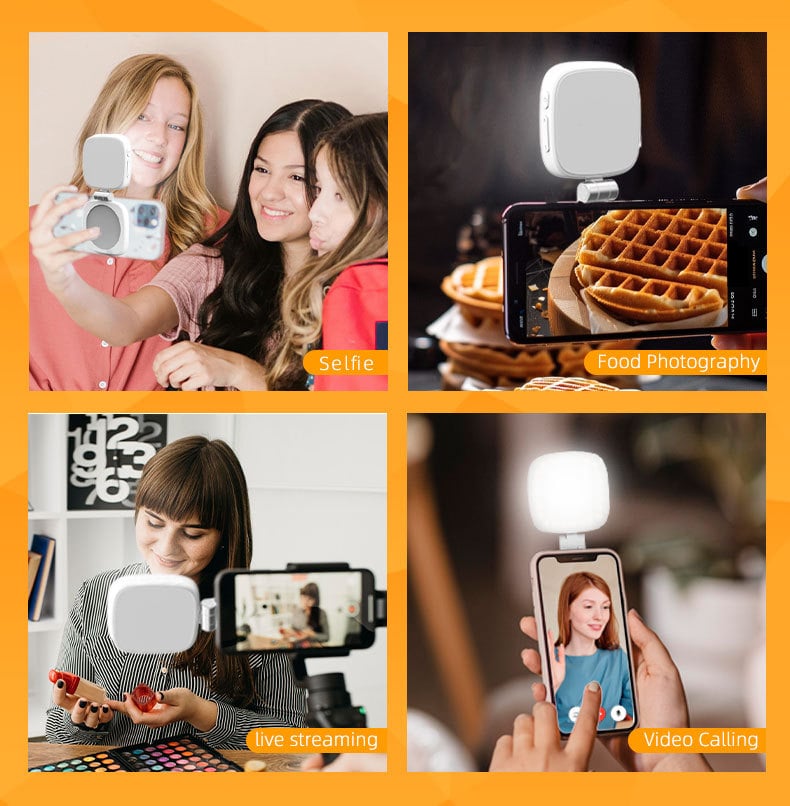 (Buy 2 Save 10% & Free Shipping)💥 3-in-1 Magnetic Beauty Selfie Light with mirror for Phones