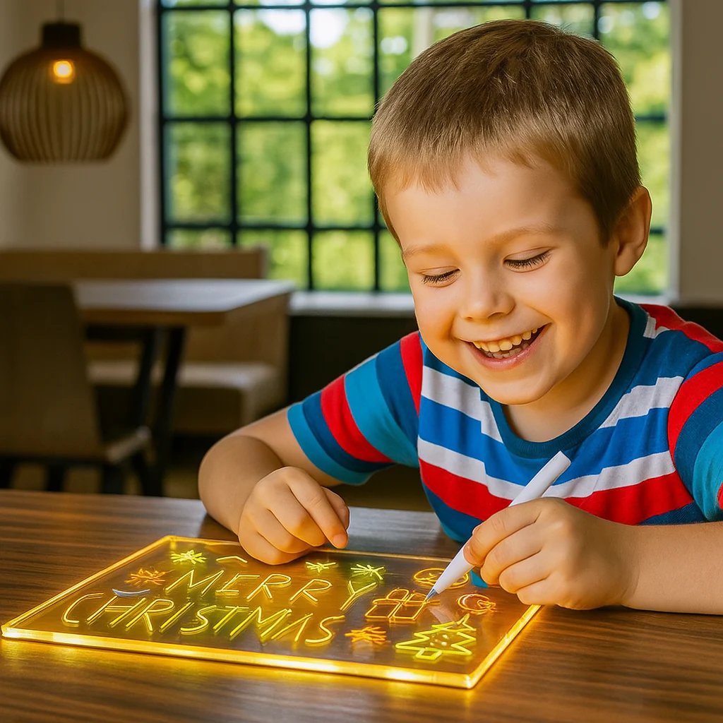 🎄Christmas Sale 49% OFF ✨🎁Luminous Led Drawing Board For Children