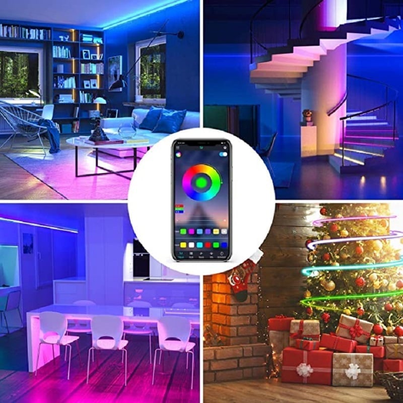 🎅 Early Christmas 49%OFF - 2024 New Voice-Activated LED Tree Hugger Flowing Light 🎁