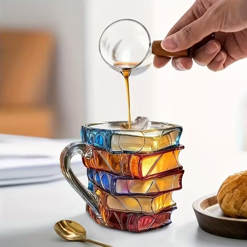 🔥Hot Sale 49% off🌟Novelty 3D Painted Book Mug— Where Literature Meets Art in Your Morning Routine 📚☕