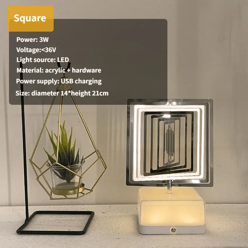 Luxury Rotating Ornament Lamp