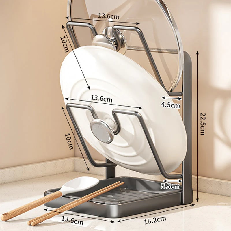 🔥Kitchen Pot Lid Storage Rack