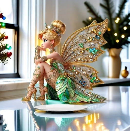 Enchanted Fairy Christmas Figurine 🧚‍♀️