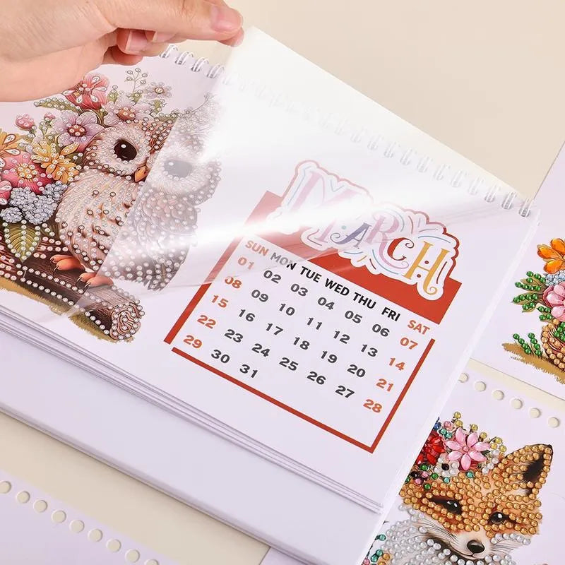 💎2026 Diy Diamond Painting Desk Calendar🗓️