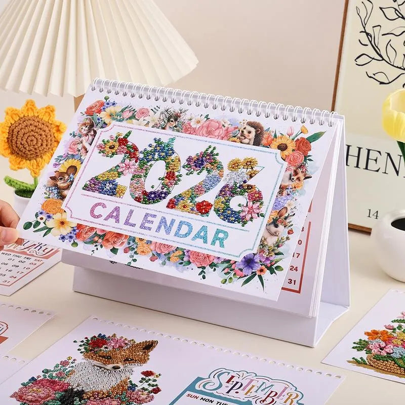 💎2026 Diy Diamond Painting Desk Calendar🗓️