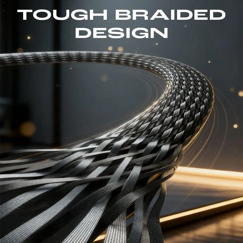 🔥last Day Buy 3 Get 1 Free⚡️240w Super Fast Charging📱invisible Holder Charger Cable With Stand