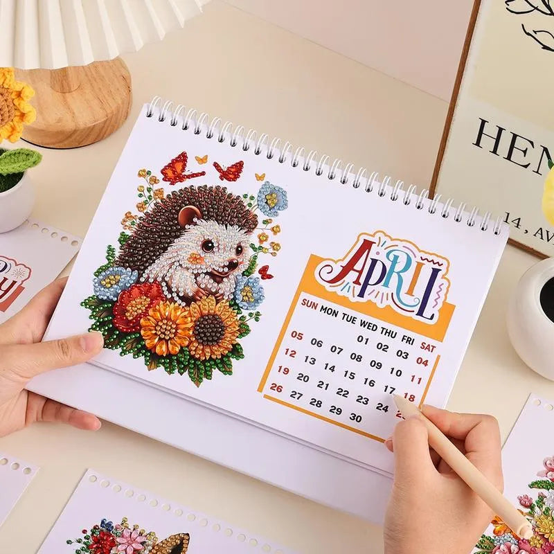 💎2026 Diy Diamond Painting Desk Calendar🗓️