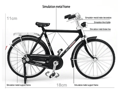 DIY Alloy Bicycle Model Kit