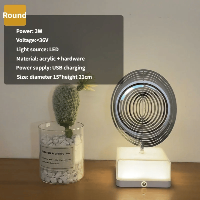 Luxury Rotating Ornament Lamp