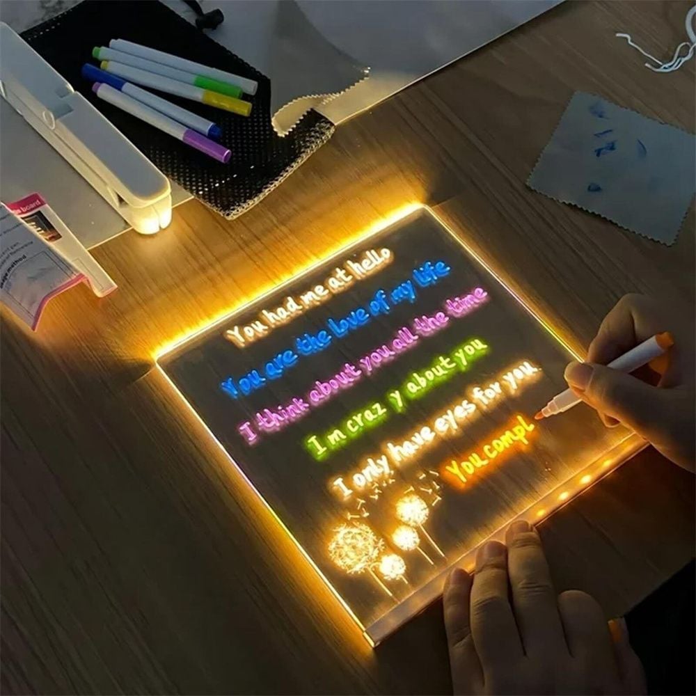 🎄Christmas Sale 49% OFF ✨🎁Luminous Led Drawing Board For Children
