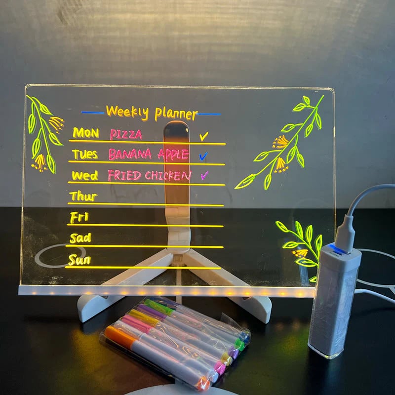 🎄Christmas Sale 49% OFF ✨🎁Luminous Led Drawing Board For Children