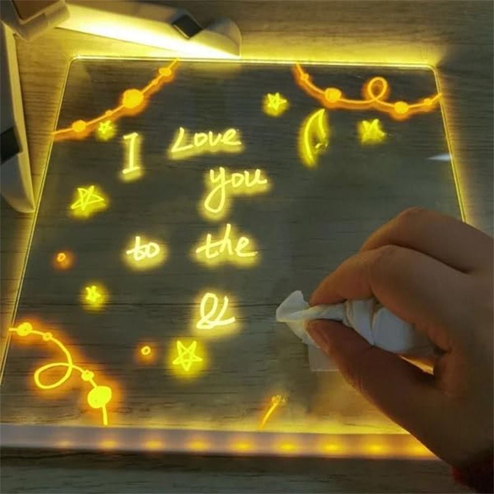 🎄Christmas Sale 49% OFF ✨🎁Luminous Led Drawing Board For Children
