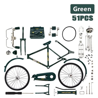 DIY Alloy Bicycle Model Kit