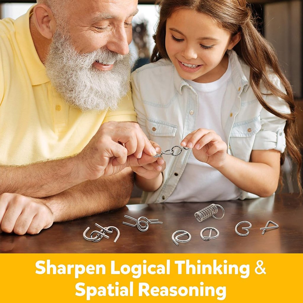 The Best Christmas Gift🎁 Metal Montessori Puzzle Solving