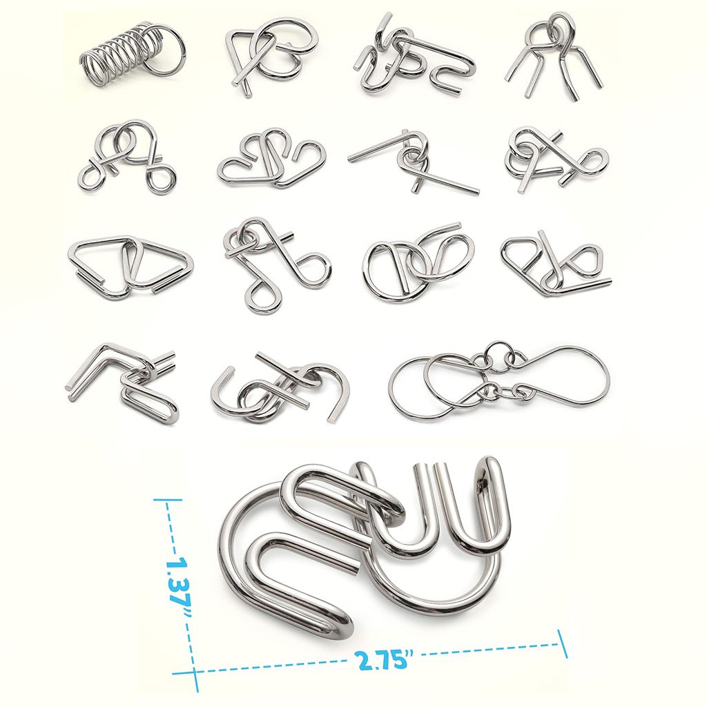 The Best Christmas Gift🎁 Metal Montessori Puzzle Solving