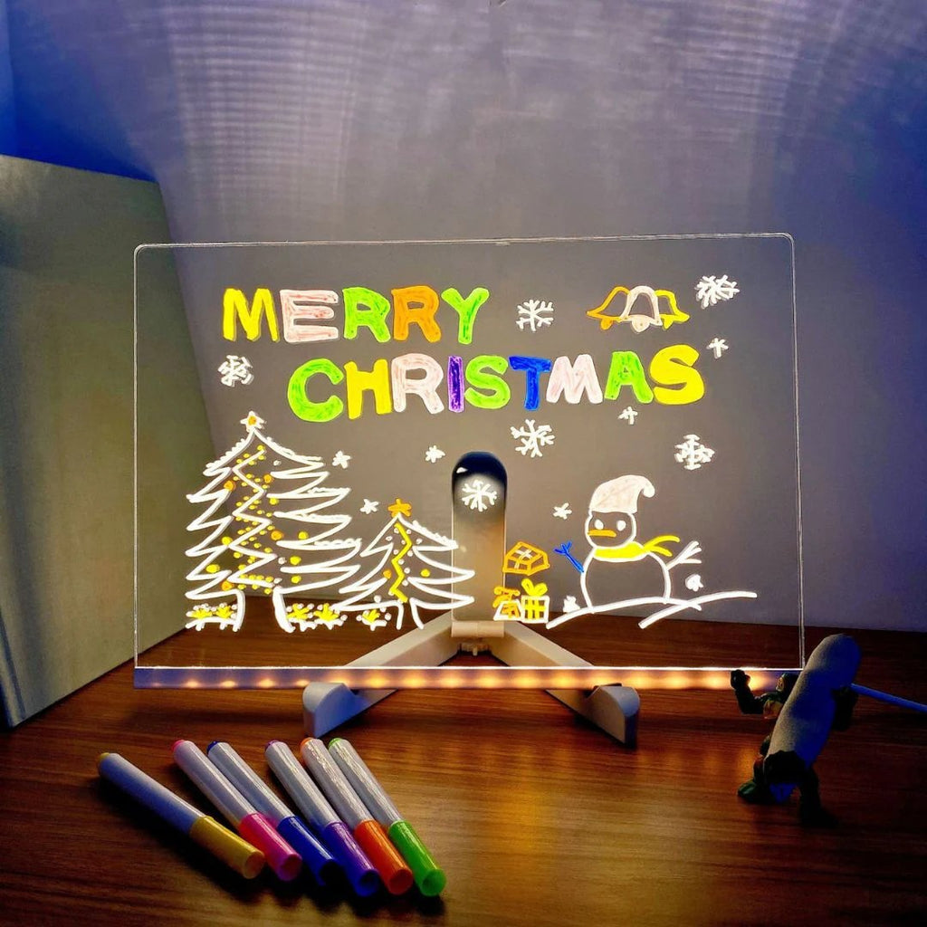 🎄Christmas Sale 49% OFF ✨🎁Luminous Led Drawing Board For Children