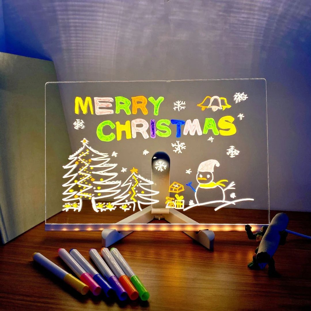 🎄Christmas Sale 49% OFF ✨🎁Luminous Led Drawing Board For Children