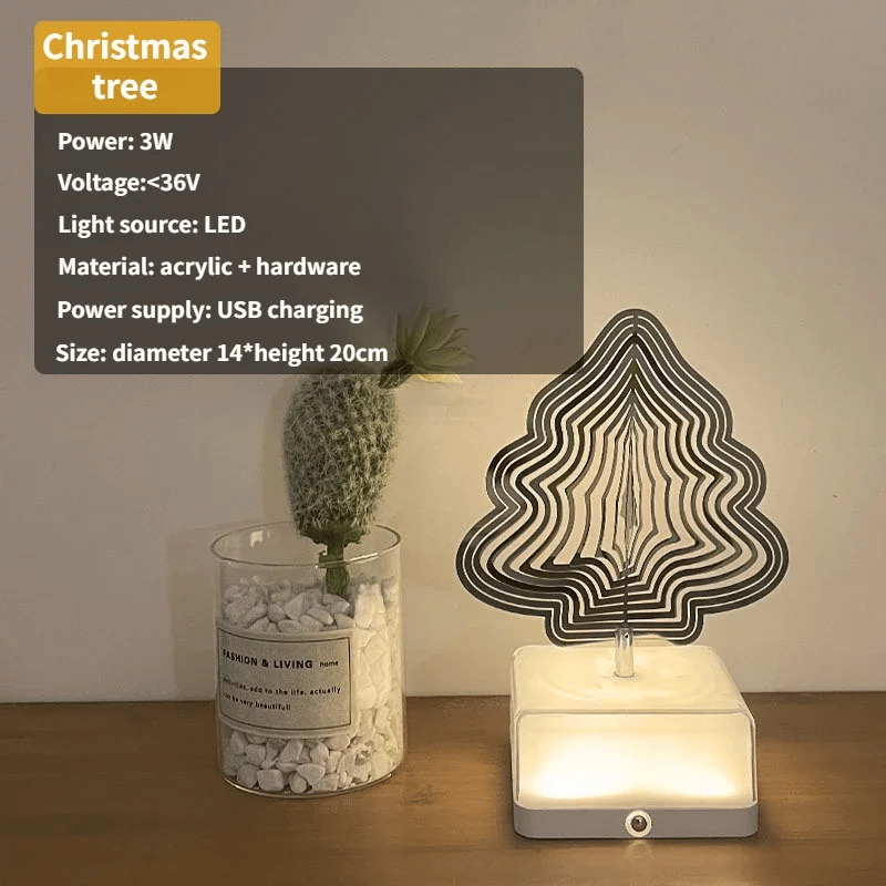 Luxury Rotating Ornament Lamp