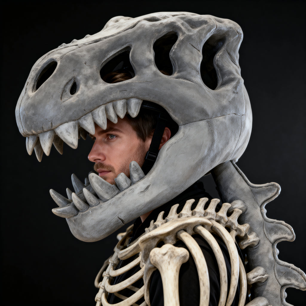 Realistic Dinosaur Skull Costume Set
